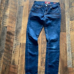Lucky Brand SOFIA SKINNY Med-Dark Wash Mid Rise Stretch Denim Size 2/26